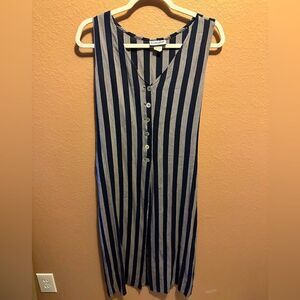 Breakin’ Loose striped long vest